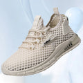 Men's casual sneaker in synthetic leather with mesh lining and EVA sole