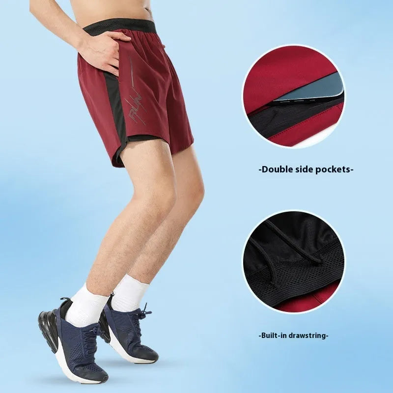 Men's polyester basketball shorts in multiple colour options with low waist design