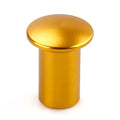 Aluminium alloy hydraulic handbrake release button cap for car modification in multiple colours.