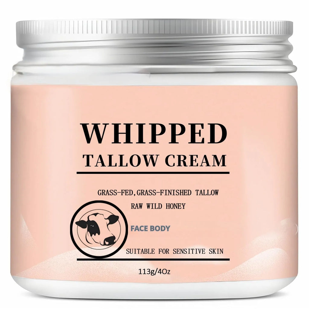 113g butter cream facial moisturiser in container for dryness relief and skin replenishment.