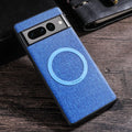 Google Pixel leather phone case with magnetic function, available in five colours, for models Pixel5 to Pixel9 Pro XL