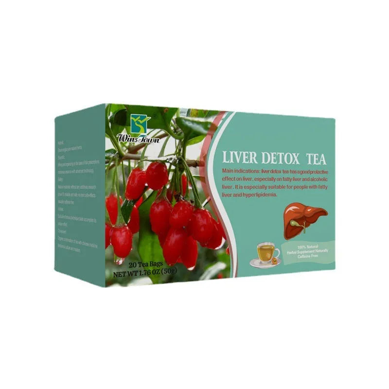 Box of herb substitutional loose leaf tea with 50g weight and medicine food homology ingredients