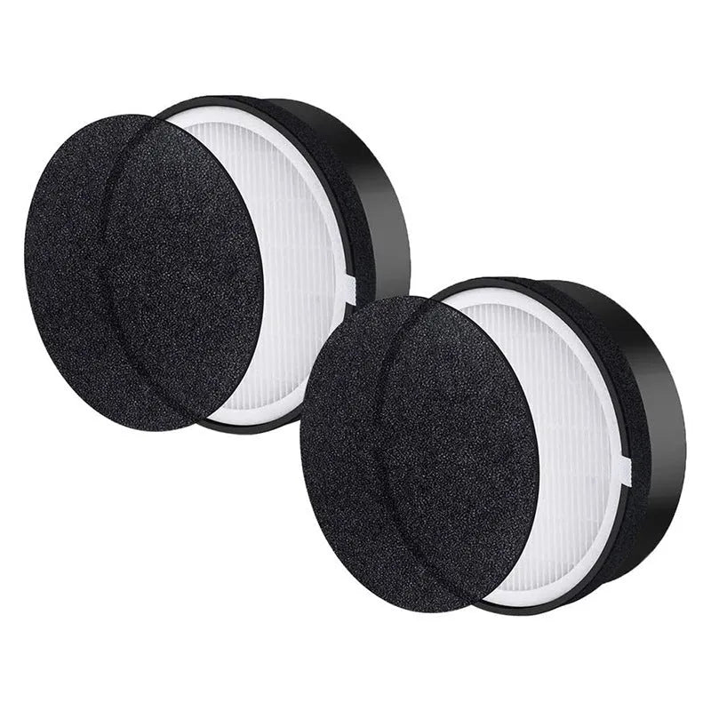 Levoit LV-H132 air purifier filter accessories showing filter screen and cotton