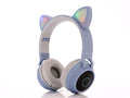 Cartoon cat ears wireless gaming headset in multiple colours with Bluetooth 5.0 connectivity