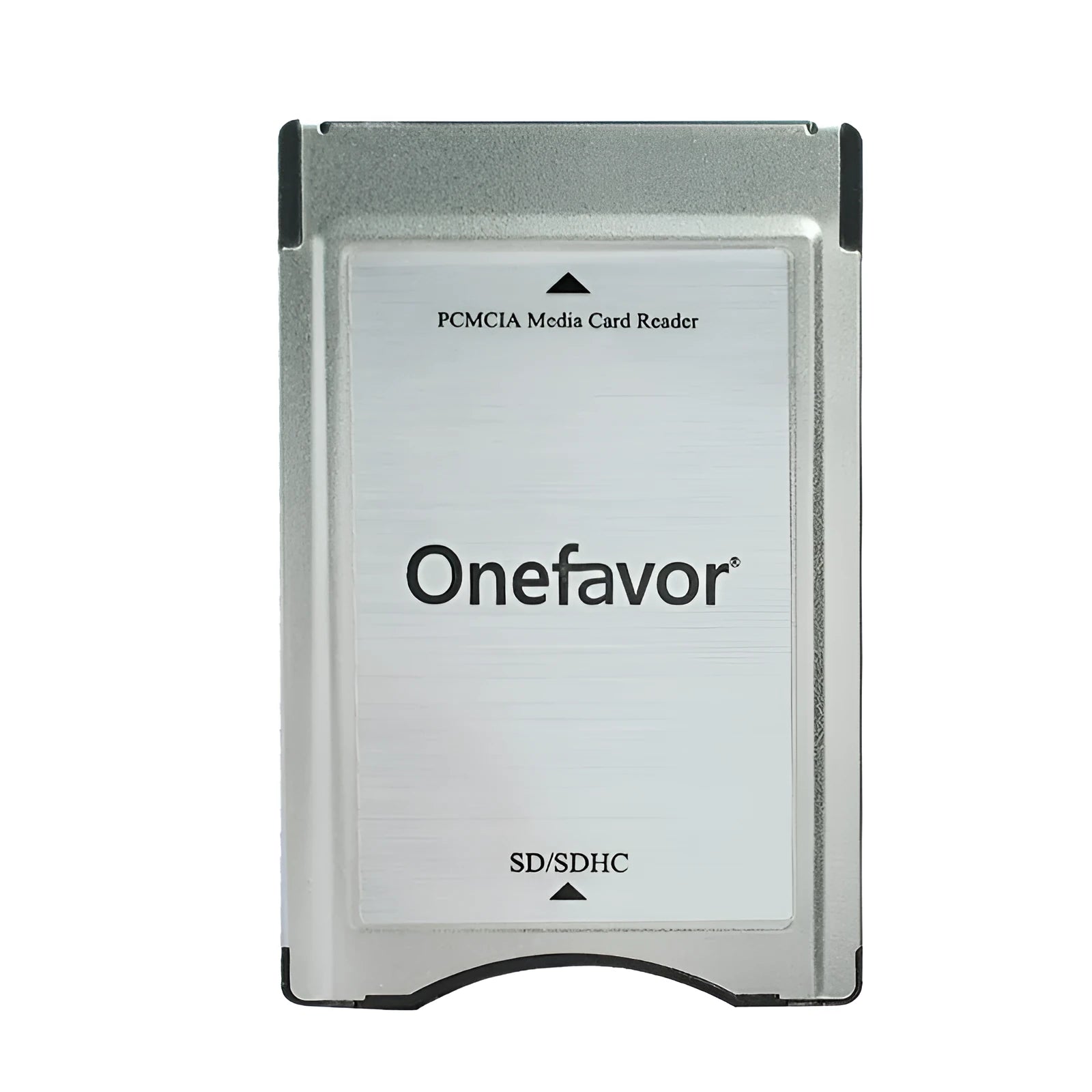 32GB SD to PCMCIA adapter card with stainless steel housing for Mercedes-Benz cars.