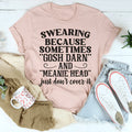 Pink couple t-shirt with printed design on polyester fabric, straight cut with short sleeves