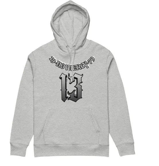 Hooded fleece pullover sweater in loose fit available in multiple colours