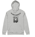 Hooded fleece pullover sweater in loose fit available in multiple colours