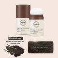 Oil control mattifying powder compact for face and hairline application in natural colour