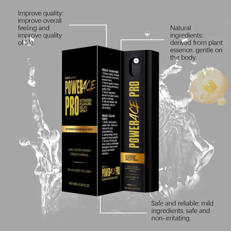 10ml men's body spray bottle with spray mechanism for external care application
