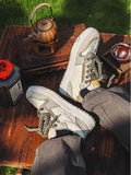 Green China-chic star pattern casual shoes with mesh lining and rubber sole