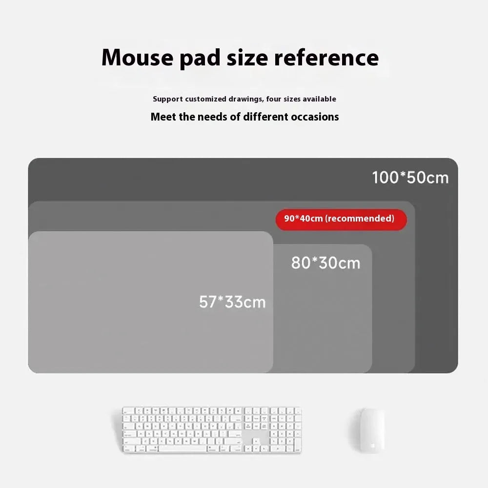 Japanese samurai design cloth gaming mouse pad showing non-slip base and thermal transfer pattern