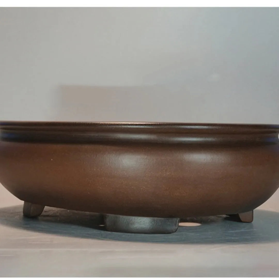 Purple sand indoor desktop flowerpot measuring 58x47x18cm with classical handmade design