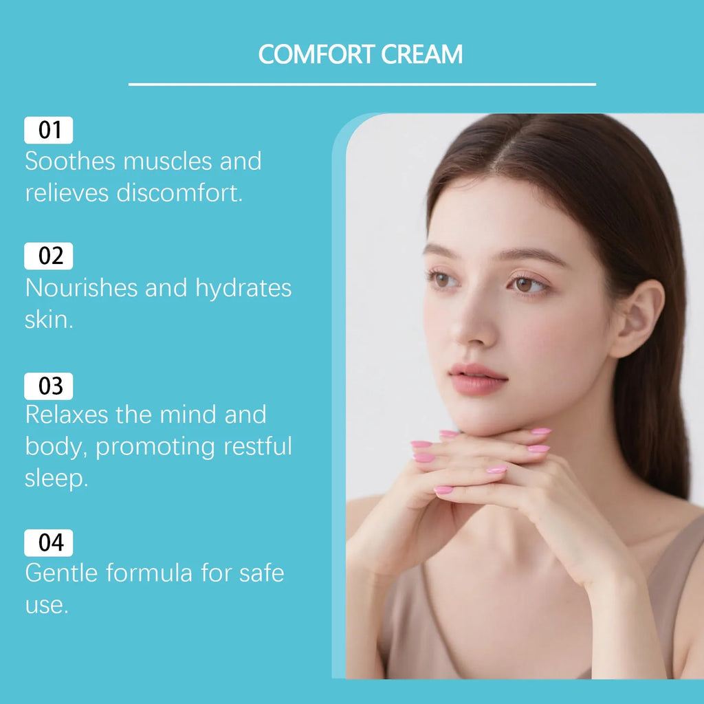50g moisturising cream in a white container with ingredients Shanjinchehua, Pyridoxine, and Menthol.