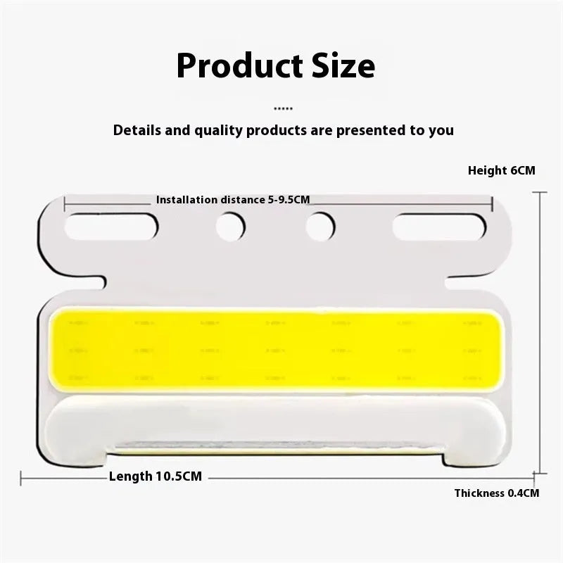 Waterproof aluminium alloy truck LED side marker light in red, yellow, green, blue, or white.