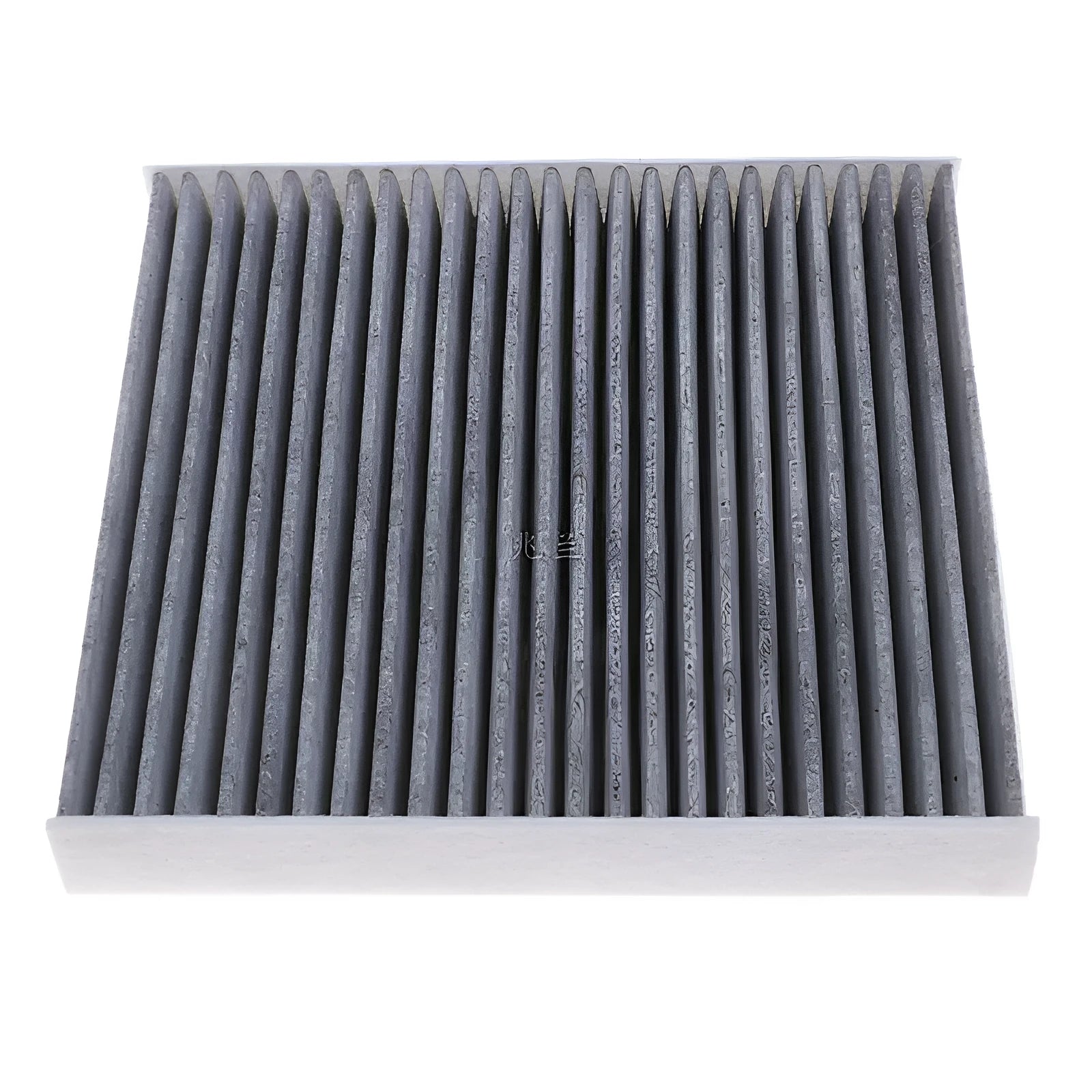 Grey Geely car air conditioning filter element measuring 215x210x30mm