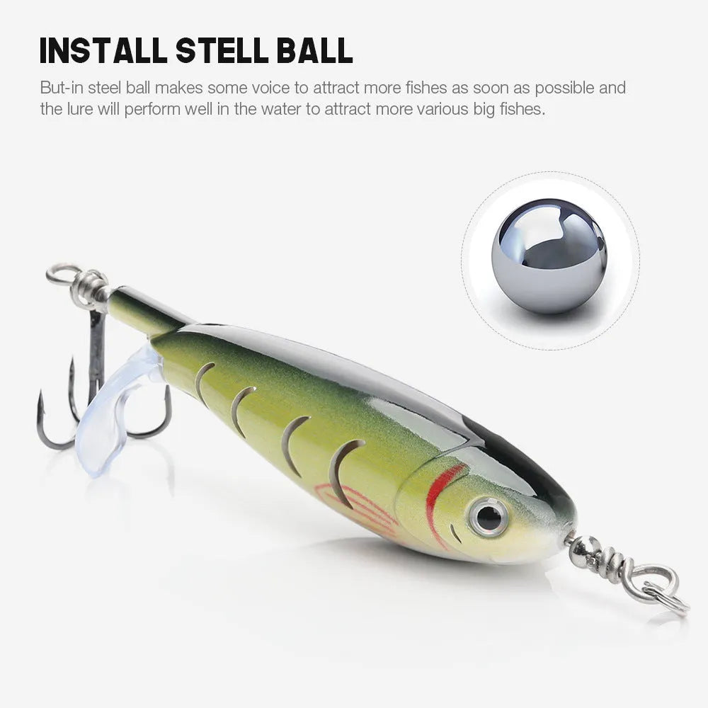 7.5cm soft plastic fishing lure in five colour variations for predator fish