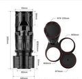 One Point Four car cup holder with adjustable base in carbon fibre black