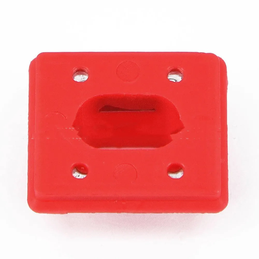 Pack of 10 black plastic snap buckle clips for BMW walnut interior door trim panel repair.