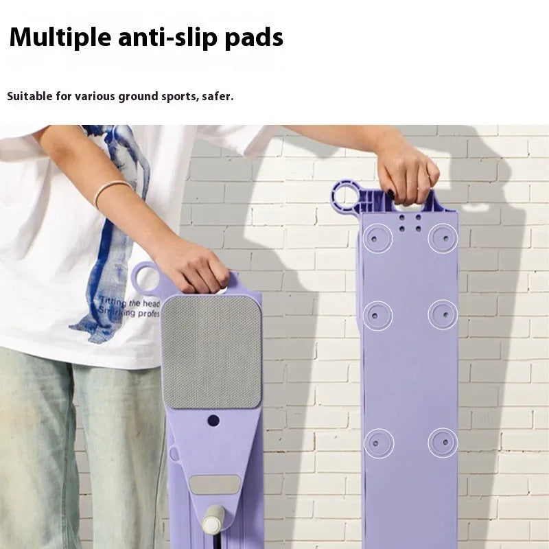 Split fitness board in Mysterious Black colour for waist home training