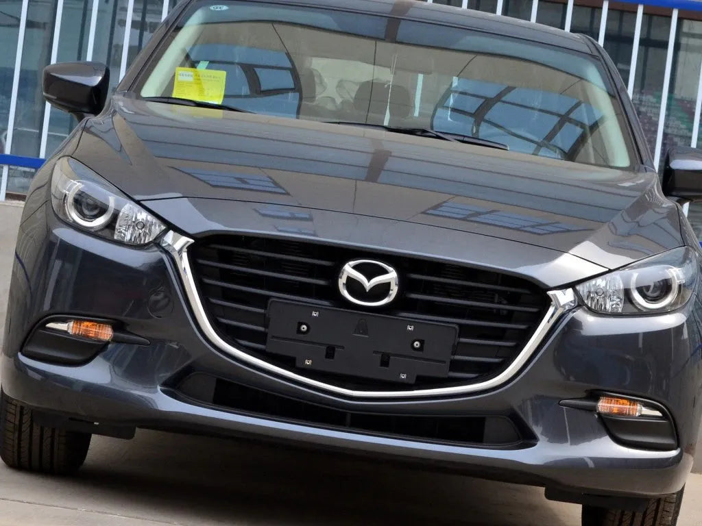 Mazda 3 Exela replacement headlamp cover lens with adhesive snake glue for 14-16 and 17-19 models