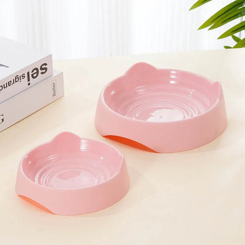 Blue ceramic dog slow feeder bowl with raised internal maze pattern for large breed dogs.