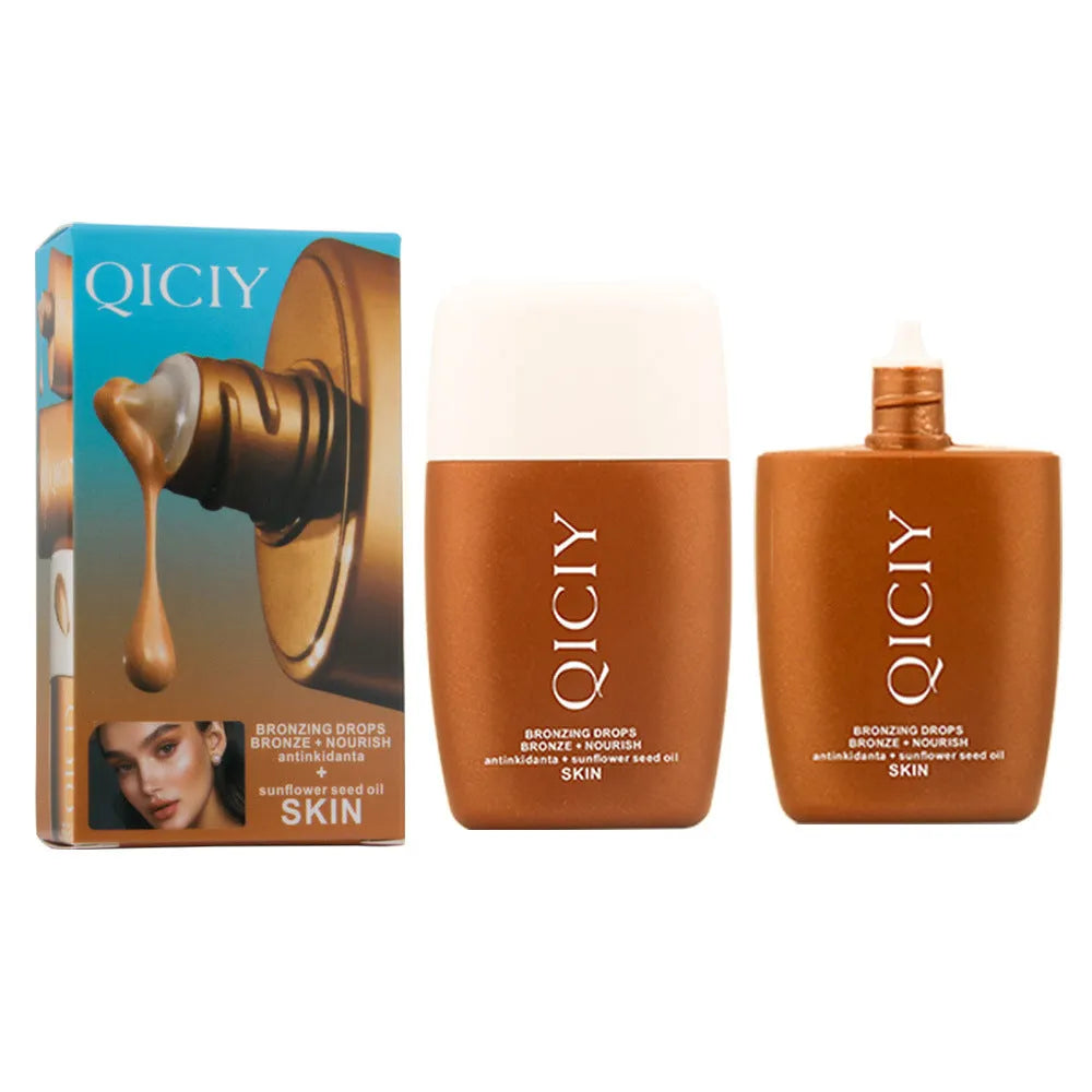 30ML face and body brightening contour liquid bottle with four colour classification options