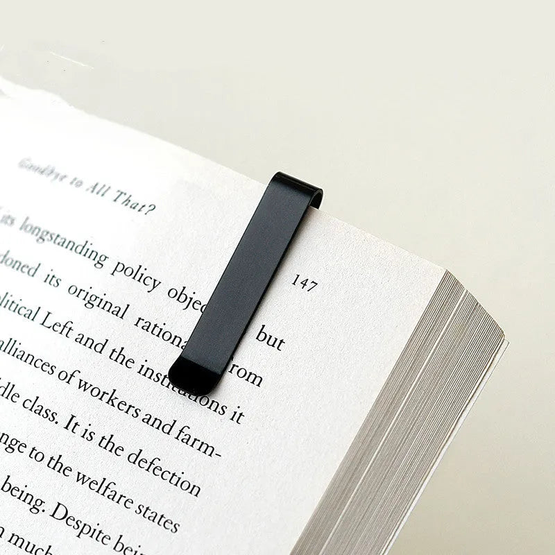 Aluminium metal bookmark ruler with 15cm laser-engraved scale in retro design