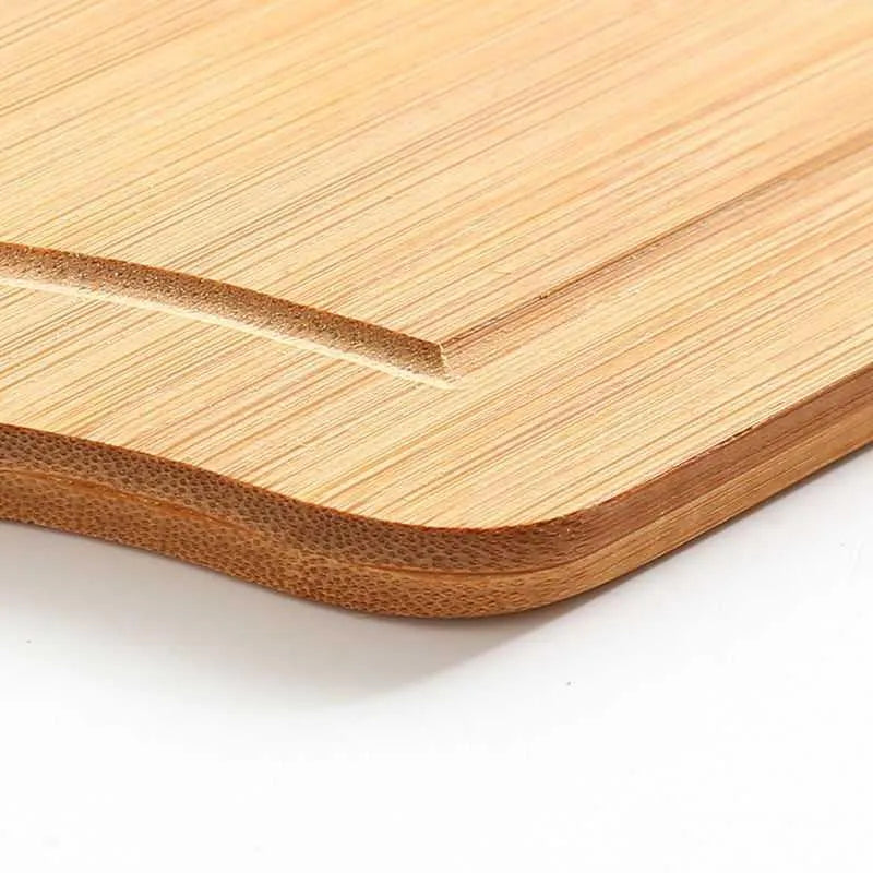 Bamboo fibre chopping board pizza board fruit board 33x18cm on kitchen counter