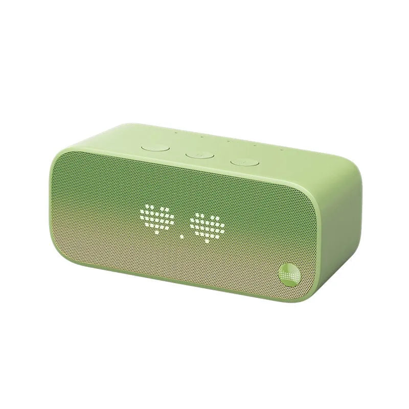 AI smart WiFi speaker bookshelf system in blue green red white colour options