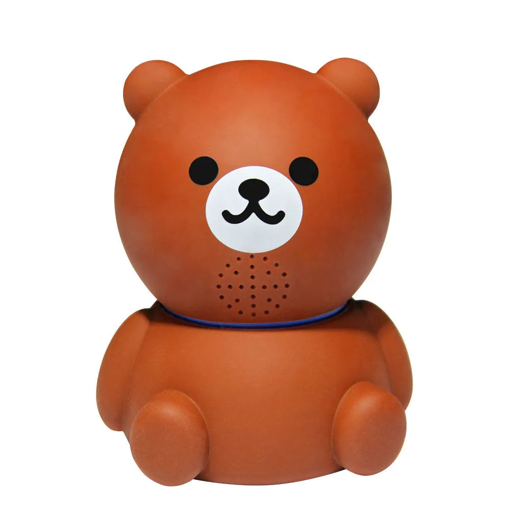 Bear brand white 1080P WiFi indoor security camera with infrared night vision LEDs.