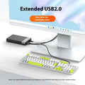 3.5 inch SATA hard disk enclosure with USB 3.0 port and external power supply