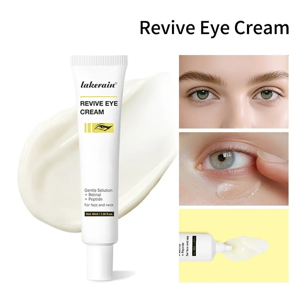 40ml jar of retinol anti-ageing eye cream for dark circles and fine lines.