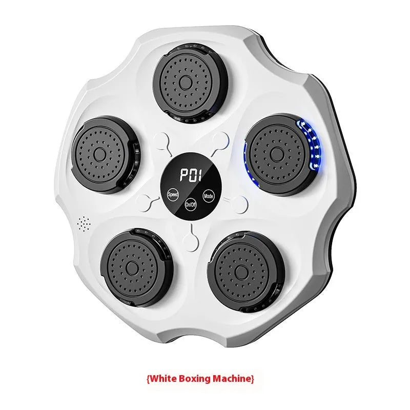 Bluetooth music boxing wall target with gloves in hanging design for home fitness training