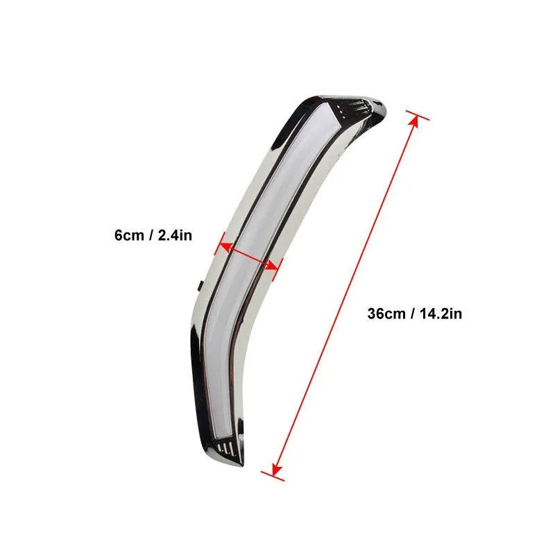 Subaru Forester 2013-2015 LED daytime running light with ABS housing and white light output