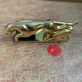 Car Leopard brand rotatable mobile phone holder in black, gold, and silver finishes, showing 360-degree rotation.