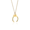 Vintage geometric pendant necklace with adjustable cross chain in gold or silver finish