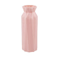 Drop-resistant melamine plastic vase in grey, green, pink, or white with 7.2cm base diameter