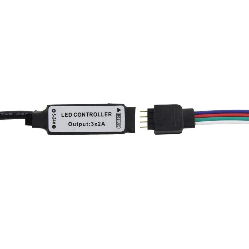 USB-powered LED light strip with SMD5050 LEDs in six colour options including white, blue, and red