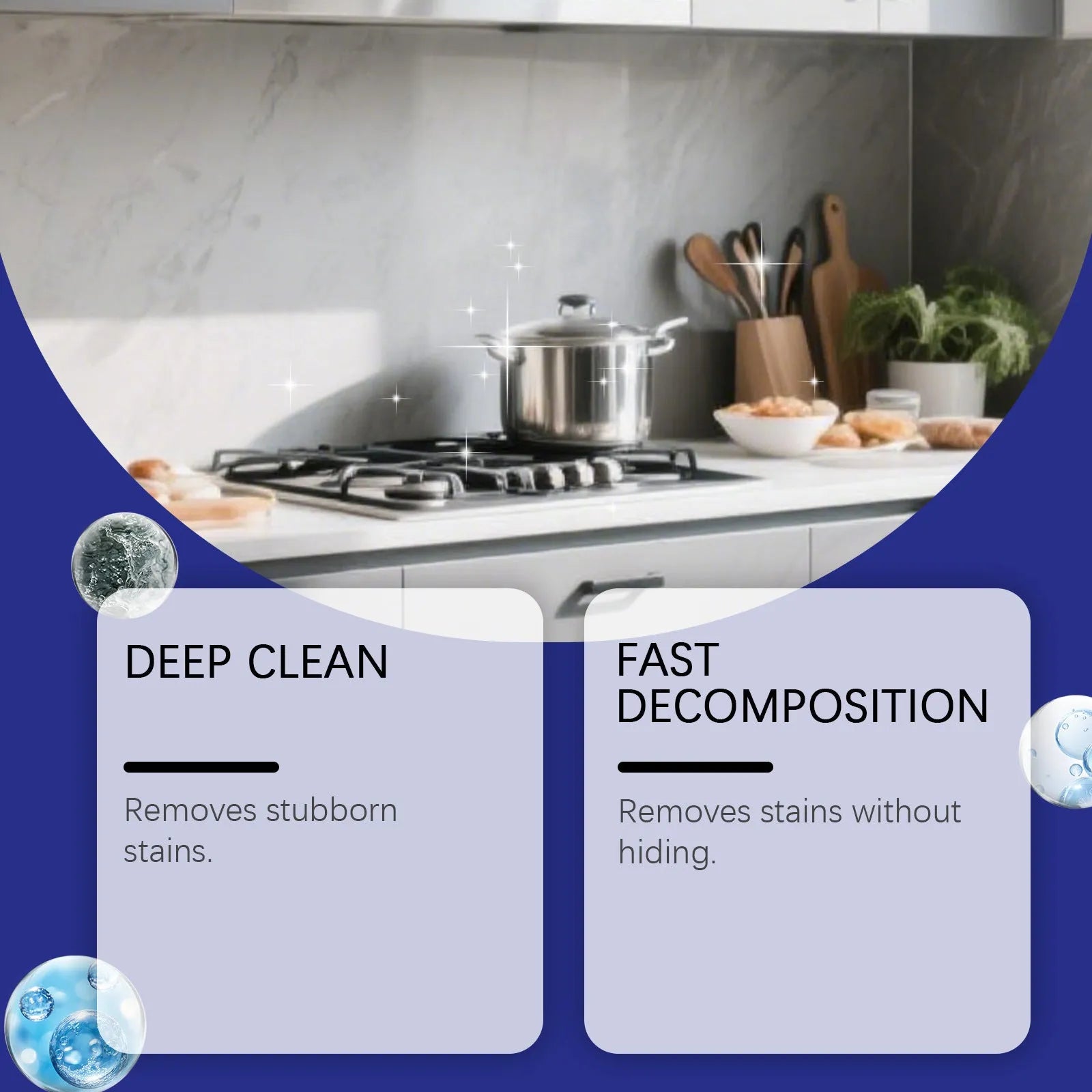 237ml bottle of thick household decontamination gel for kitchen and bathroom cleaning.