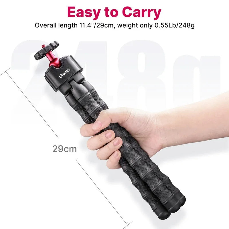 Multifunctional photography vlogging tripod suite with 2985 colour options for mobile phones and cameras