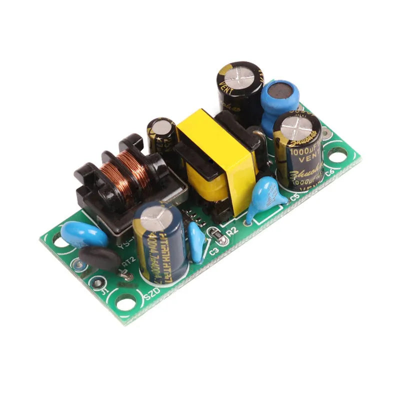 YS-U5S switching power board module with metal casing for AC to 5V DC conversion.
