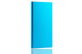 Alloy power bank with multi U port output in black, compact rectangular shape