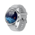 Youth2 smart bracelet with body temperature monitoring on a wrist, showing its 1.3-inch screen and zinc alloy case.