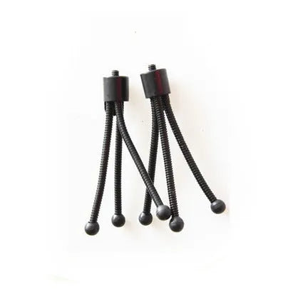 Small aluminium tripod with ball head collapsed to 110mm height next to mobile phone