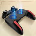H10 mobile gaming controller for smartphones with touchscreen interface and ABS plastic construction