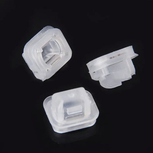 Transparent plastic interior trim fasteners for BMW E39 E38 peach wood seats