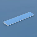 Black Jue keyboard wrist rest in black, blue, pink or white colours for 104-key, 87-key or 61-key desktop keyboards