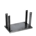 Black iron electric planer flip chip bracket showing 285mm length mounting surface