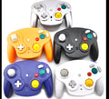 NGC 2.4G wireless game controller for Wii and GameCube consoles in multiple colour options.